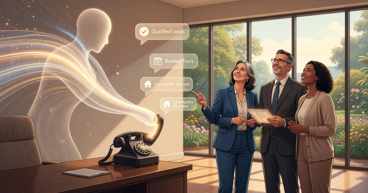 AI Voice Agents for Senior Living: Answer Every Call, Qualify Every Lead
