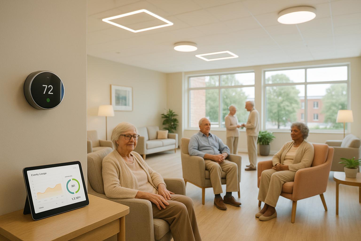 How IoT Reduces Energy Costs in Senior Living