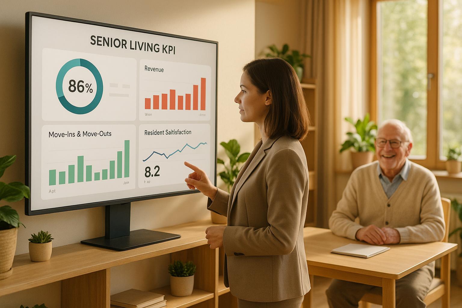 AI ROI Tracking: Senior Living KPI Examples
